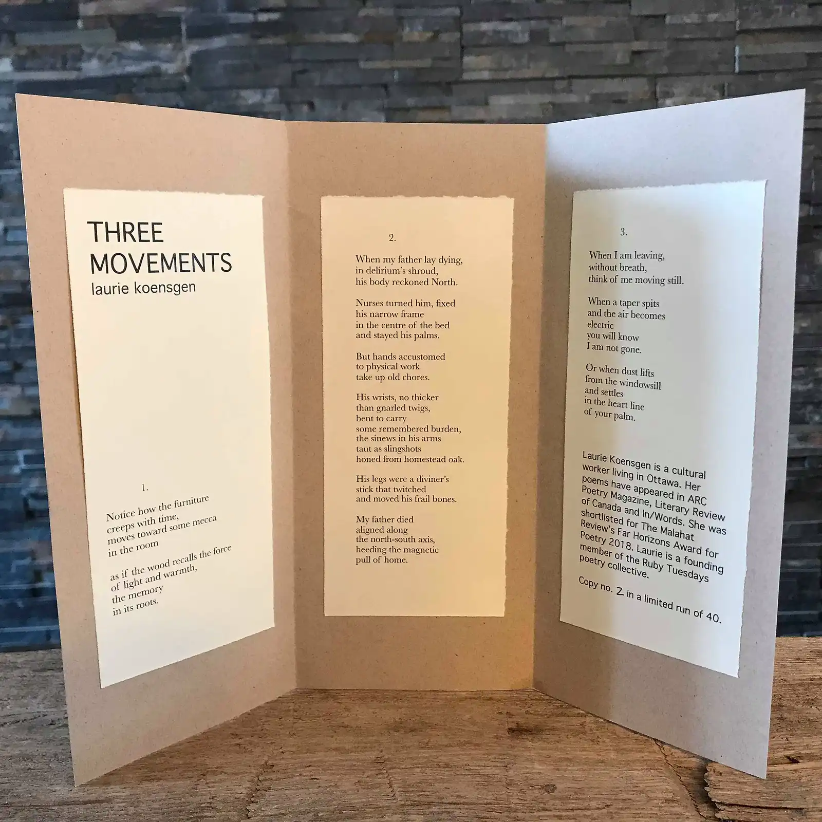 Thumbnail: Three Movements - Laurie Koensgen